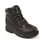 Deer Stags Kids' Mak2 Waterproof Work Boot - Black - 2.5 Little Kid Medium